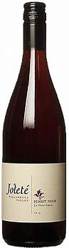 Image result for Jolete Pinot Noir Verre Cuvee