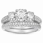 Image result for 2 Carat Wedding Rings