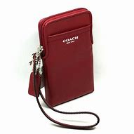 Image result for Leather Coach Phone Case