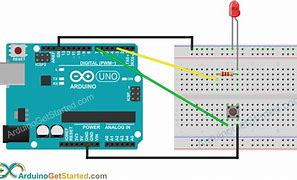 Image result for Arduino Button LED Wiring