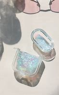 Image result for Clear Glitter AirPod Case