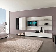 Image result for Low White TV Stand