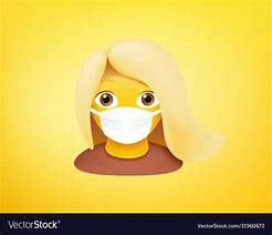 Image result for Girl Emoji with Mask
