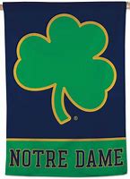 Image result for University Notre Dame Clover Logo