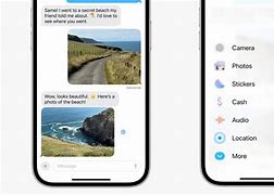 Image result for iPhone iMessage Landscape