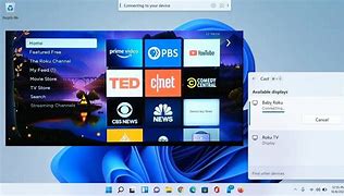 Image result for How to Cast to TV Windows 11