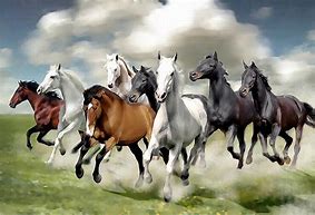 Image result for Running Horse Artwork