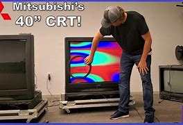 Image result for Mitsubishi CRT Television 40