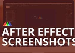 Image result for How to Screen Record On After Effects