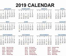Image result for 2019 Calendar PDF Download