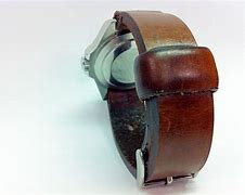 Image result for Red Leather Watch Strap