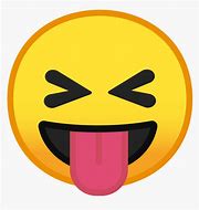 Image result for Smiley-Face Tongue Emoji