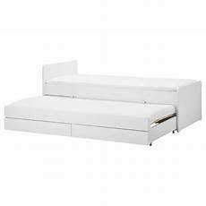 lade letto sl 196 kt bed frame w pull out bed storage white ikea lade letto sl 196 kt bed frame w pull out bed storage white ikea
