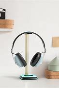 Image result for Gold Headphones On Stand