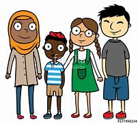 Image result for Ethnic Kids Clip Art Black and White