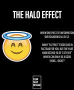 Image result for The Halo Effect Meme
