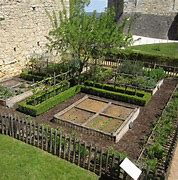 Image result for medieval gardens designs