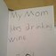 Image result for Funny Letters to Parents From Kids