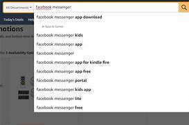 Image result for Facebook Messenger for Fire Tablet