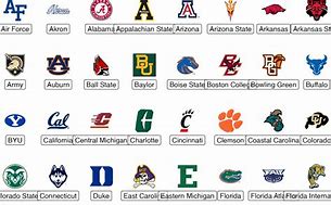 Image result for D1 CFB Logos