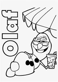 Image result for Olaf to Color