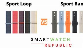 Image result for Apple Watch SE Sport Band vs Sport Loop