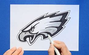 Image result for How to Draw Philadelphia Eagles Logo