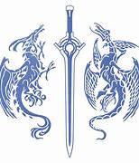 Image result for Dragon Sword Clip Art