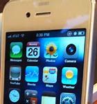 Image result for White iPhone 4 Transparent PNG