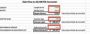 Image result for Resin Table Cost per Square Metre