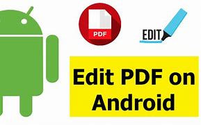 Image result for How to Edit a PDF On Android