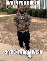 Image result for 25 Cents 50 Cent Meme
