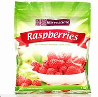 Image result for Frozen Raspberries Bag