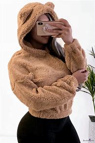 Image result for Fluffy Hoodie