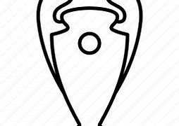 Image result for Champions League Trophy Outline
