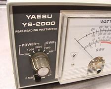 Image result for Yaesu Watt Meter