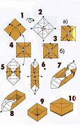 Image result for How to Build Origami Box