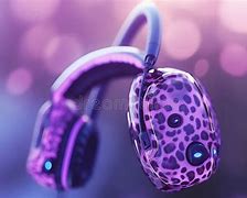 Image result for Purple Headphones Animal