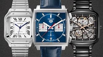 Image result for Blue Dial Watches for Men Square