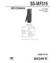 Image result for Sony Ss-Mf315
