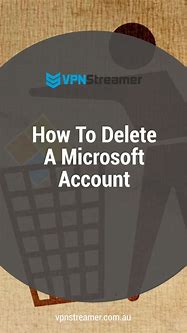 Image result for Delete Microsoft Account