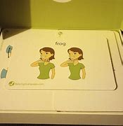 Image result for Free Sign Language Flash Cards