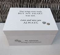 Image result for Bereavement Memory Box