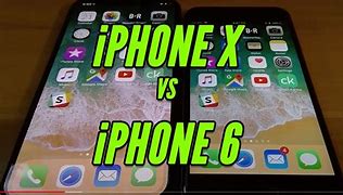 Image result for iPhone X vs iPhone 6 Plus Size