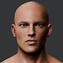 Image result for Man Head 3D Model