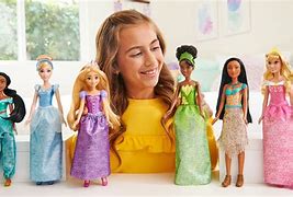 Image result for Disney Princess Mattel Dolls Commercial