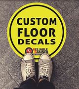 Image result for Custom Floor Decals