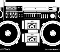 Image result for 80s Boombox Vector