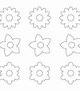 Image result for Free Printable Flower Cut Outs