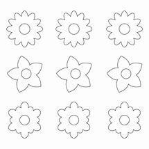 Image result for Flower Cut Out Printable Free